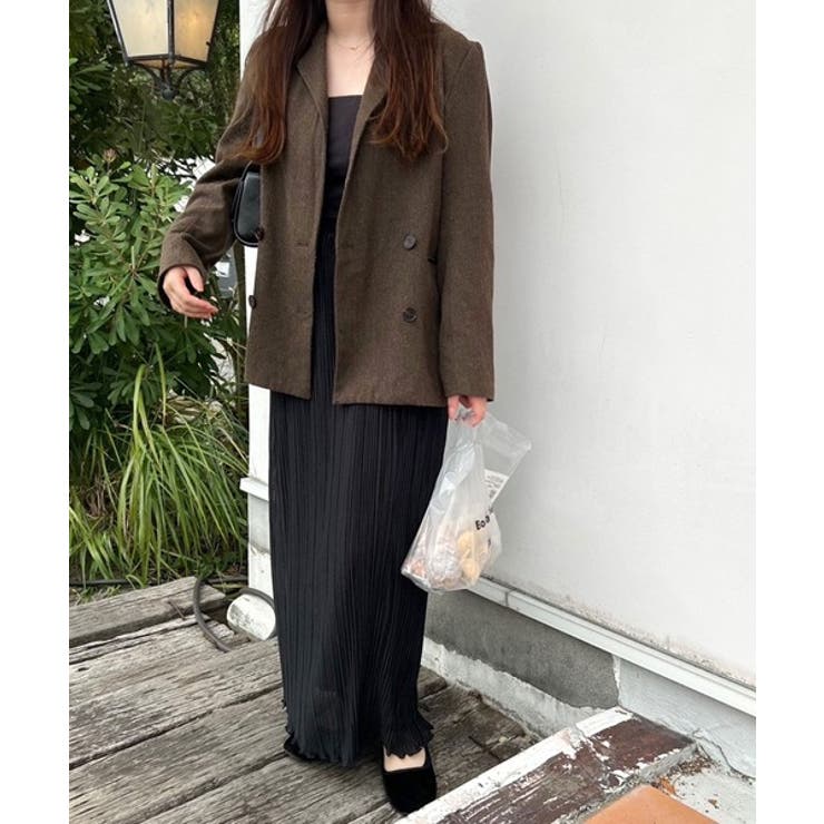 感度の高いスタイリングが叶う優秀item。ランダムプリーツ裾メロウシャイニーシア… | Classical Elf  | 詳細画像21 