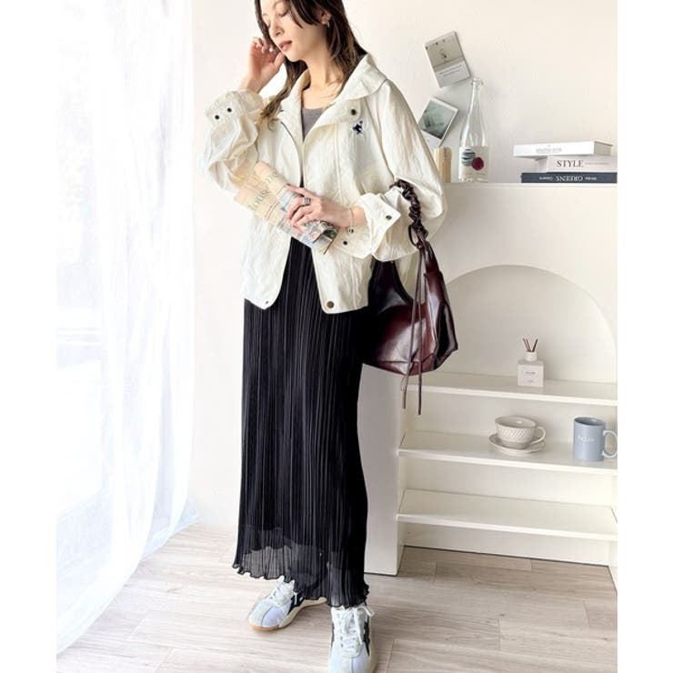 感度の高いスタイリングが叶う優秀item。ランダムプリーツ裾メロウシャイニーシア… | Classical Elf  | 詳細画像27 