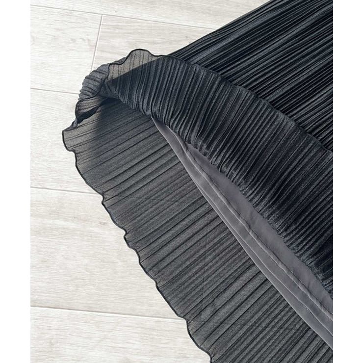 感度の高いスタイリングが叶う優秀item。ランダムプリーツ裾メロウシャイニーシア… | Classical Elf  | 詳細画像32 