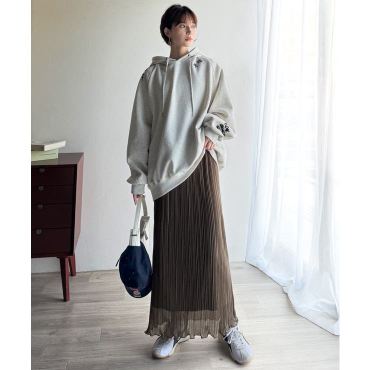 感度の高いスタイリングが叶う優秀item。ランダムプリーツ裾メロウシャイニーシア… | Classical Elf  | 詳細画像32 