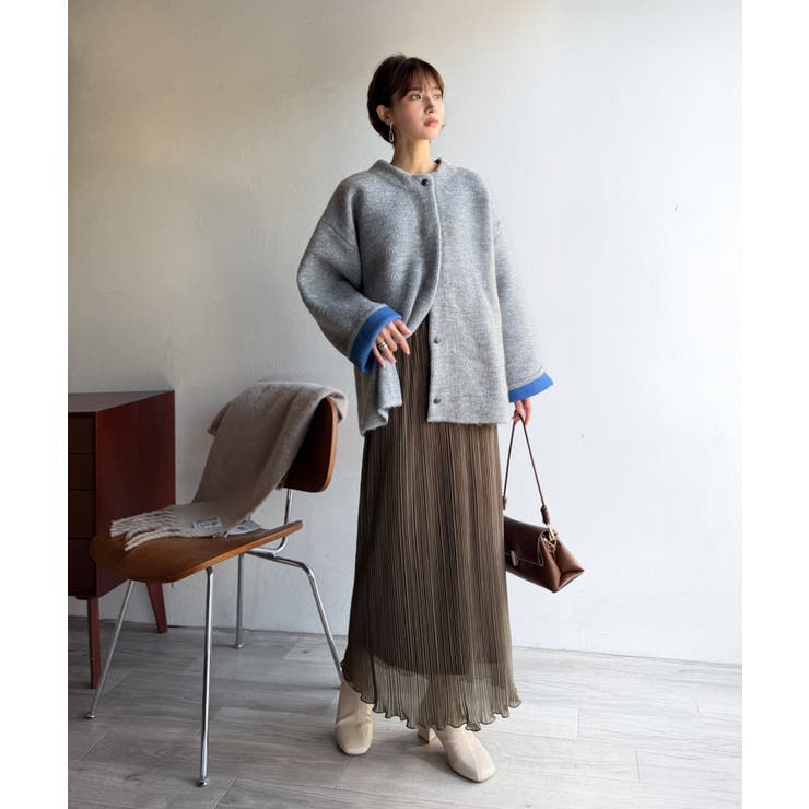 感度の高いスタイリングが叶う優秀item。ランダムプリーツ裾メロウシャイニーシア… | Classical Elf  | 詳細画像37 