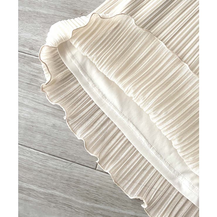 感度の高いスタイリングが叶う優秀item。ランダムプリーツ裾メロウシャイニーシア… | Classical Elf  | 詳細画像40 