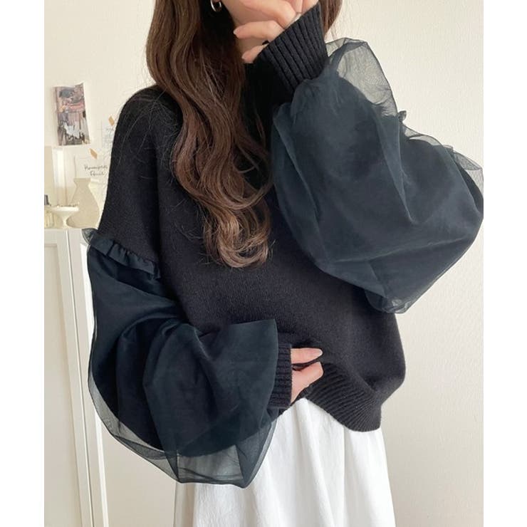 willfully チュールセーター WILLFULLY official web store（ウィルフリーコウシキツウハン）