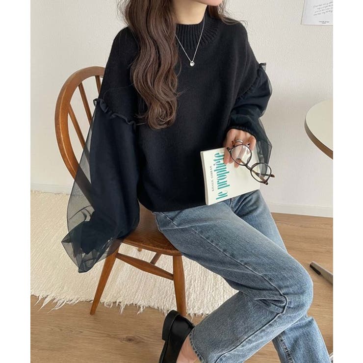 willfully チュールセーター WILLFULLY official web store（ウィルフリーコウシキツウハン）商品