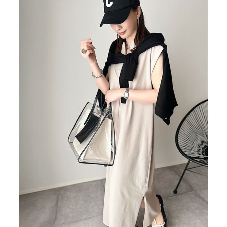 品よく映える！前後2wayシルケットファスナー使いワンピース（ロング丈） | Classical Elf  | 詳細画像10 