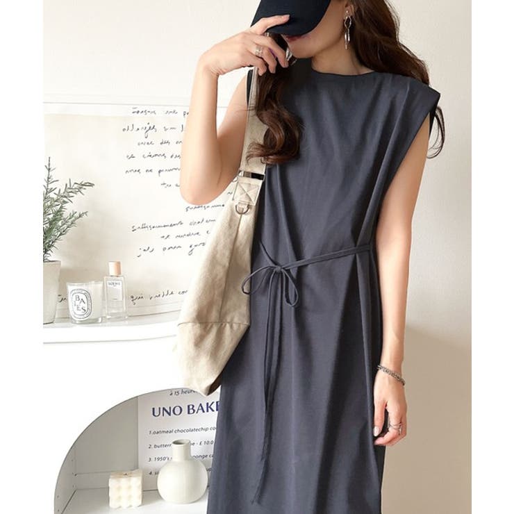 品よく映える！前後2wayシルケットファスナー使いワンピース（ロング丈） | Classical Elf  | 詳細画像28 