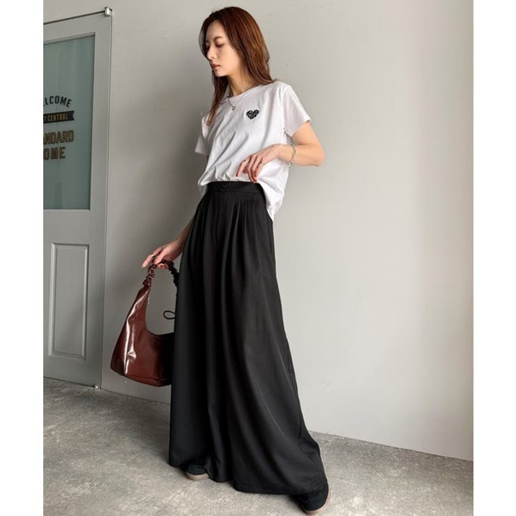 センスが光る。綺麗め5タックワイドパンツ | Classical Elf  | 詳細画像9 