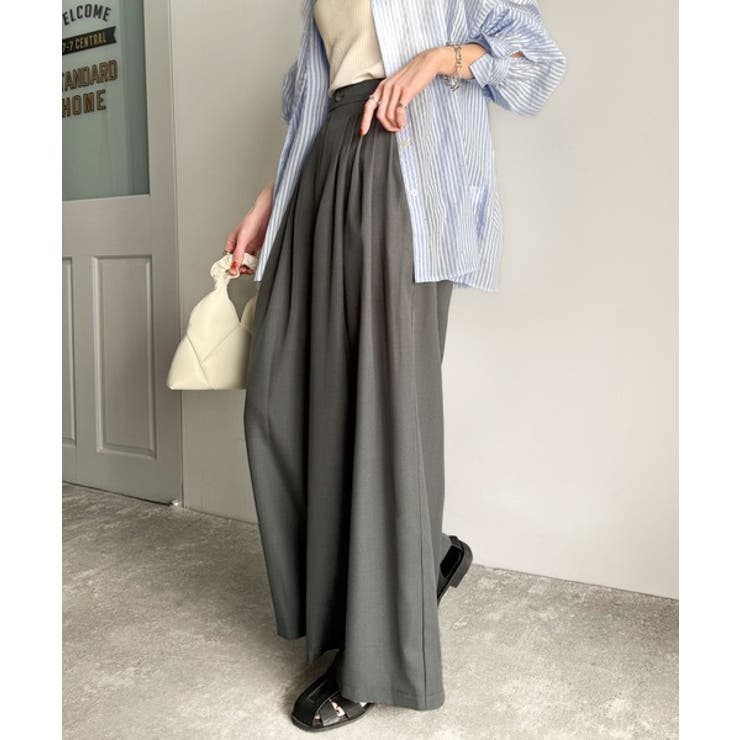 センスが光る。綺麗め5タックワイドパンツ | Classical Elf  | 詳細画像16 