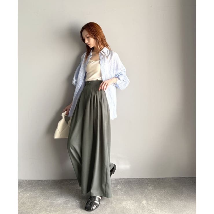 センスが光る。綺麗め5タックワイドパンツ | Classical Elf  | 詳細画像11 