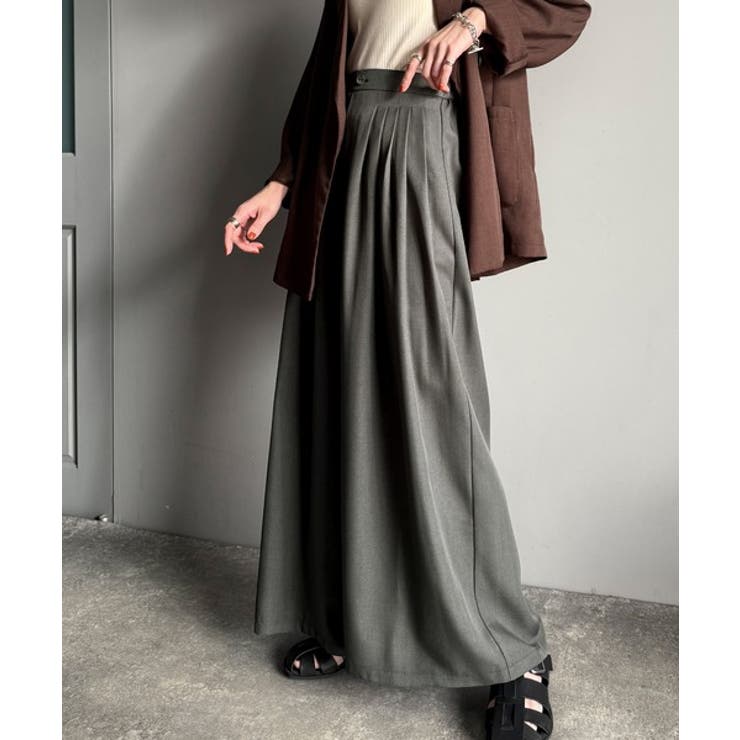 センスが光る。綺麗め5タックワイドパンツ | Classical Elf  | 詳細画像18 