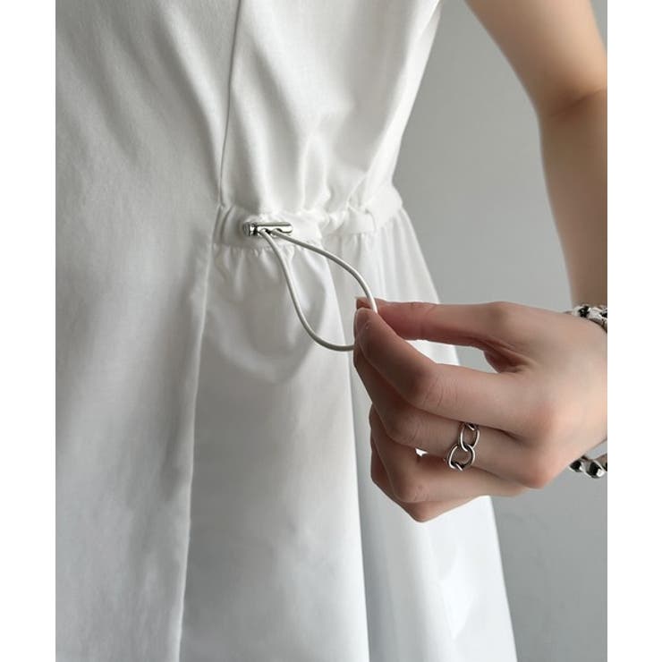 1枚でサマになるキレイめカジュアル。無地異素材ドッキングペプラムショートフレンチ… | Classical Elf  | 詳細画像44 