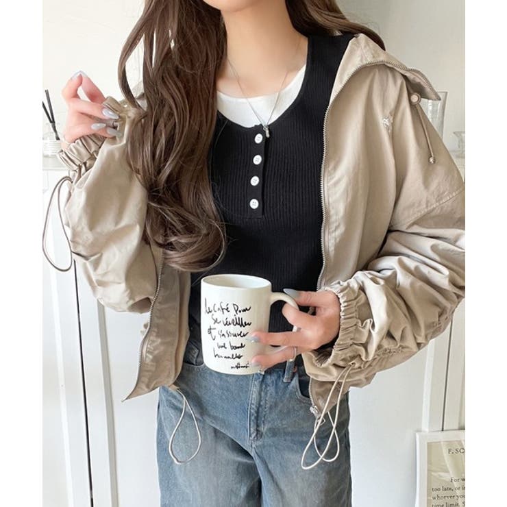 大人のカジュアルを格上げ。ヘンリーフェイクレイヤードプルオーバー | Classical Elf  | 詳細画像20 