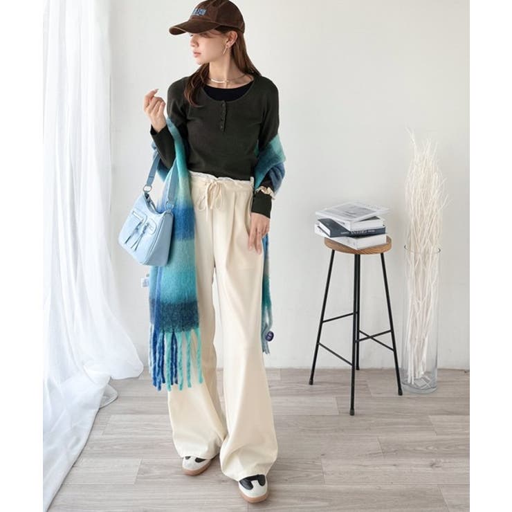 大人のカジュアルを格上げ。ヘンリーフェイクレイヤードプルオーバー | Classical Elf  | 詳細画像28 