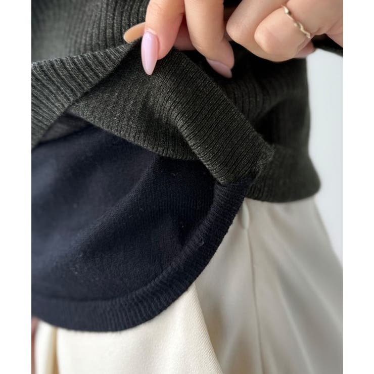 大人のカジュアルを格上げ。ヘンリーフェイクレイヤードプルオーバー | Classical Elf  | 詳細画像35 