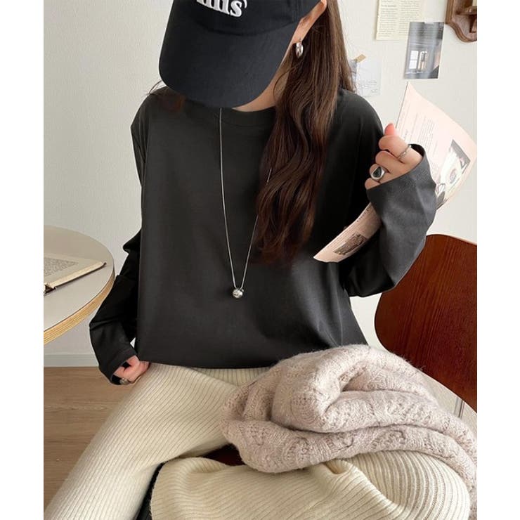 品よく、楽ちん。大人の余裕が漂う。シルケット素材 レイヤード ラウンドヘム | Classical Elf  | 詳細画像19 