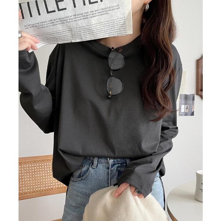 品よく、楽ちん。大人の余裕が漂う。シルケット素材 レイヤード ラウンドヘム | Classical Elf  | 詳細画像22 