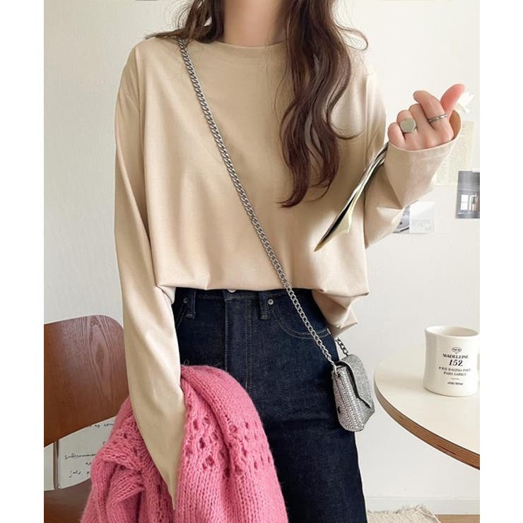 品よく、楽ちん。大人の余裕が漂う。シルケット素材 レイヤード ラウンドヘム | Classical Elf  | 詳細画像36 