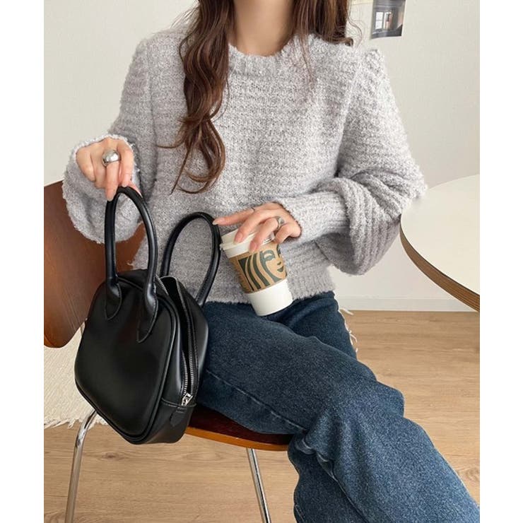 ゆるっとシルエットで大人可愛く！ぽわん袖クルーネックPO（長袖） | Classical Elf  | 詳細画像17 