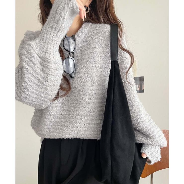 ゆるっとシルエットで大人可愛く！ぽわん袖クルーネックPO（長袖） | Classical Elf  | 詳細画像20 