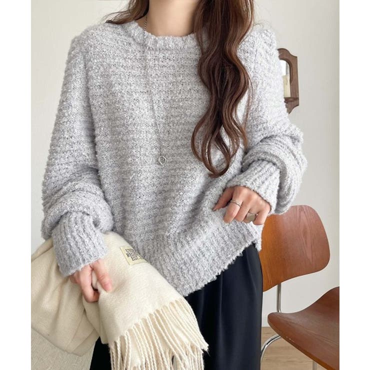 ゆるっとシルエットで大人可愛く！ぽわん袖クルーネックPO（長袖） | Classical Elf  | 詳細画像21 