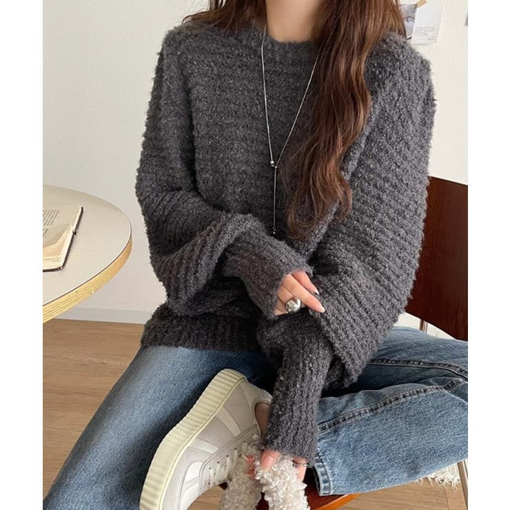 ゆるっとシルエットで大人可愛く！ぽわん袖クルーネックPO（長袖） | Classical Elf  | 詳細画像25 