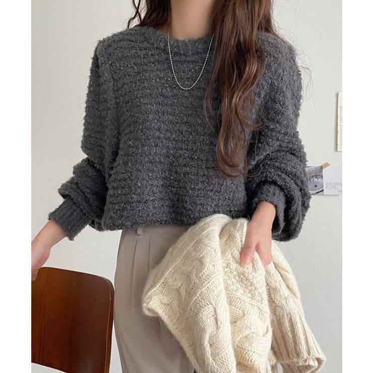 ゆるっとシルエットで大人可愛く！ぽわん袖クルーネックPO（長袖） | Classical Elf  | 詳細画像27 