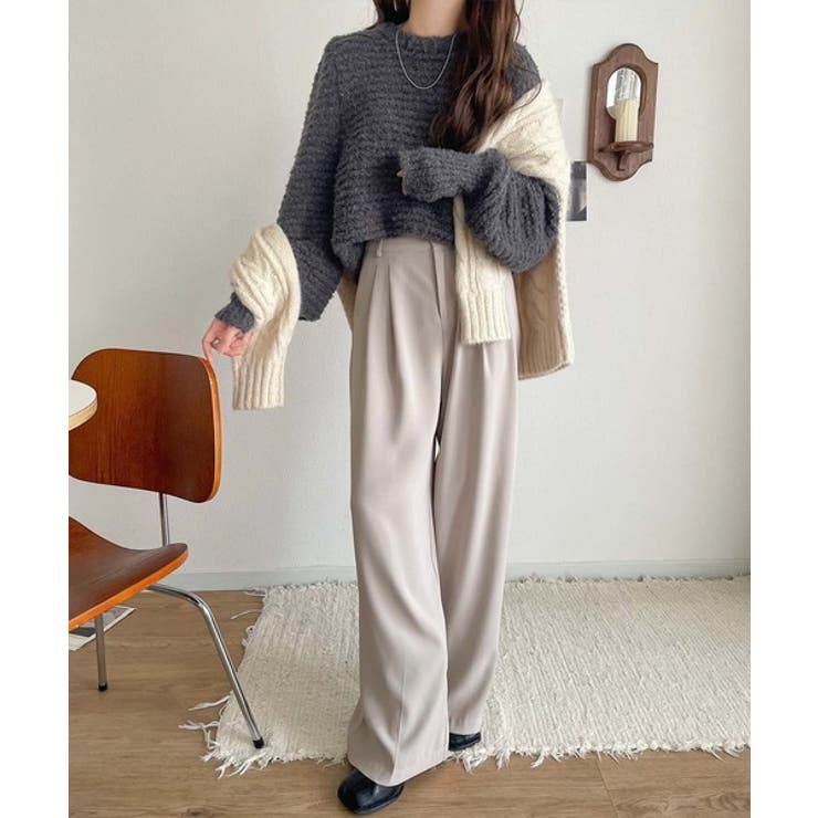 ゆるっとシルエットで大人可愛く！ぽわん袖クルーネックPO（長袖） | Classical Elf  | 詳細画像28 