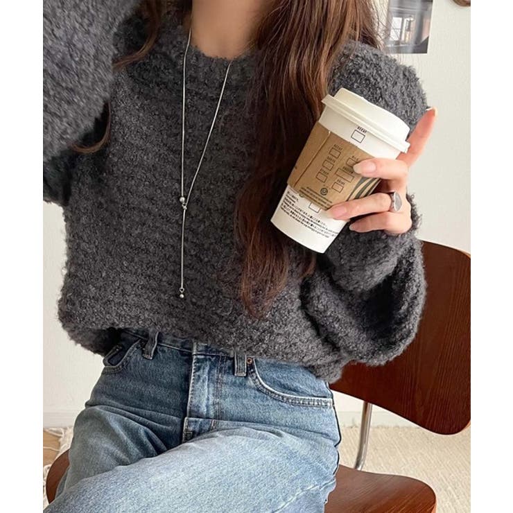 ゆるっとシルエットで大人可愛く！ぽわん袖クルーネックPO（長袖） | Classical Elf  | 詳細画像29 