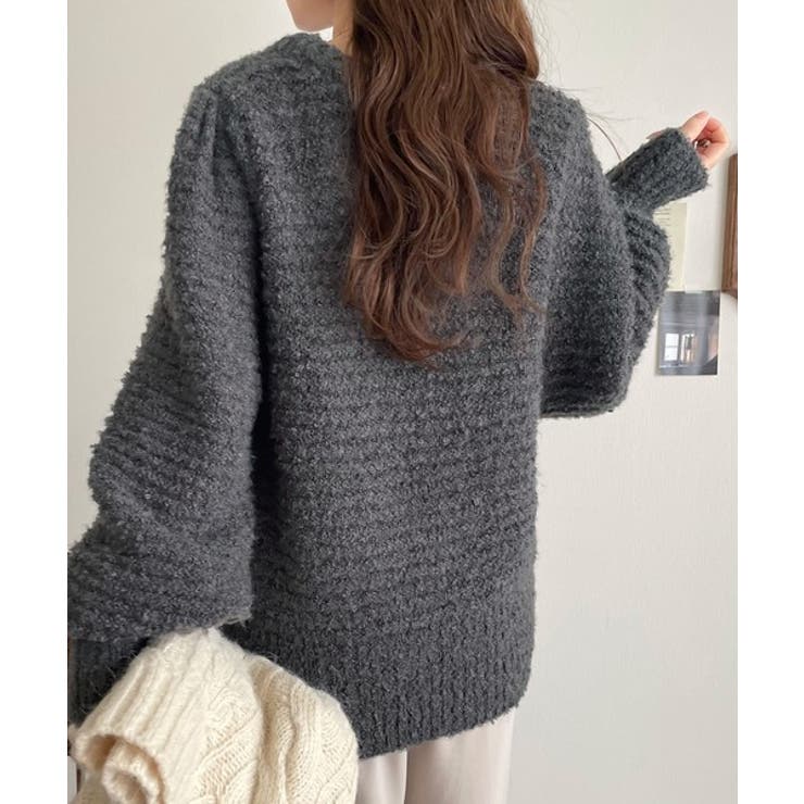 ゆるっとシルエットで大人可愛く！ぽわん袖クルーネックPO（長袖） | Classical Elf  | 詳細画像30 