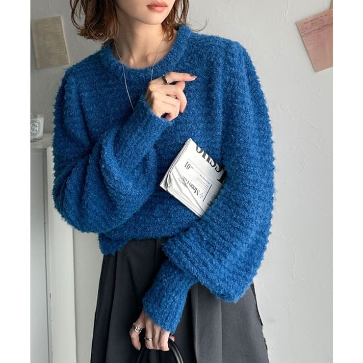 ゆるっとシルエットで大人可愛く！ぽわん袖クルーネックPO（長袖） | Classical Elf  | 詳細画像32 