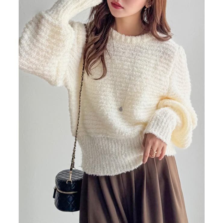 ゆるっとシルエットで大人可愛く！ぽわん袖クルーネックPO（長袖） | Classical Elf  | 詳細画像2 