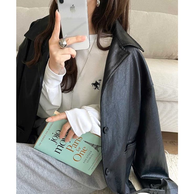 後ろ姿も、抜かりなく。胸刺繍 シルケット素材 ゆったりシルエット | Classical Elf  | 詳細画像8 