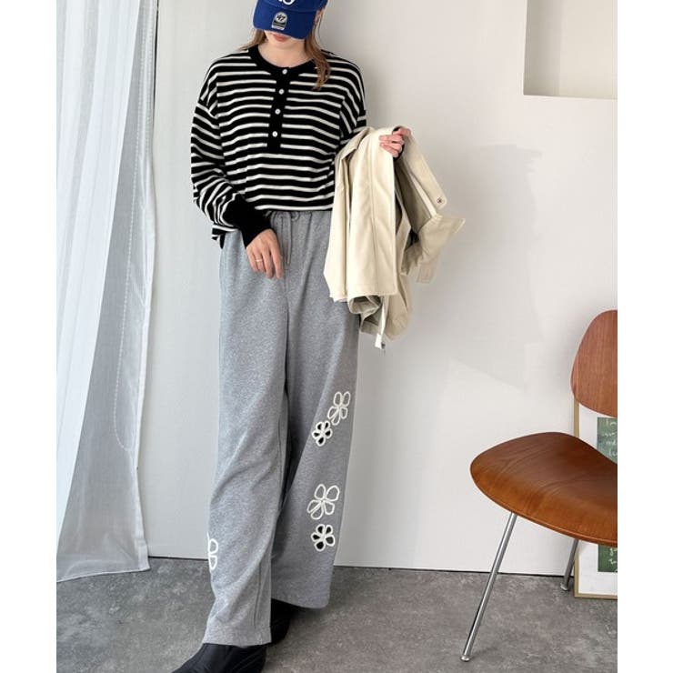 ニットのぬくもりに、少しのアクセント。前後2wayヘンリーネックニットプルオーバ… | Classical Elf  | 詳細画像16 