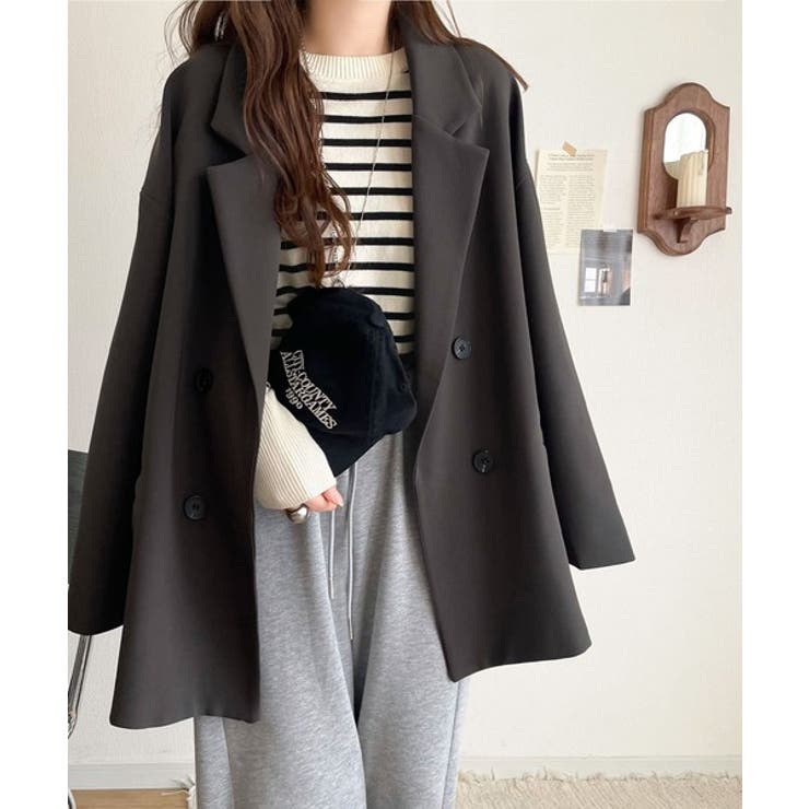 ニットのぬくもりに、少しのアクセント。前後2wayヘンリーネックニットプルオーバ… | Classical Elf  | 詳細画像48 