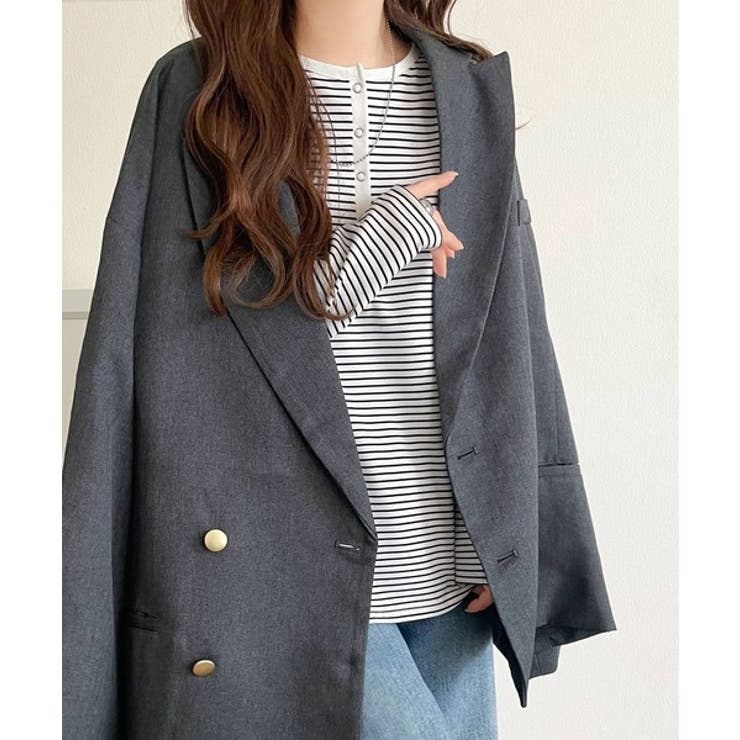 シンプルだからこそ、こだわりたい。シルケット加工ドット釦ヘンリーTシャツ（長袖） | Classical Elf  | 詳細画像15 