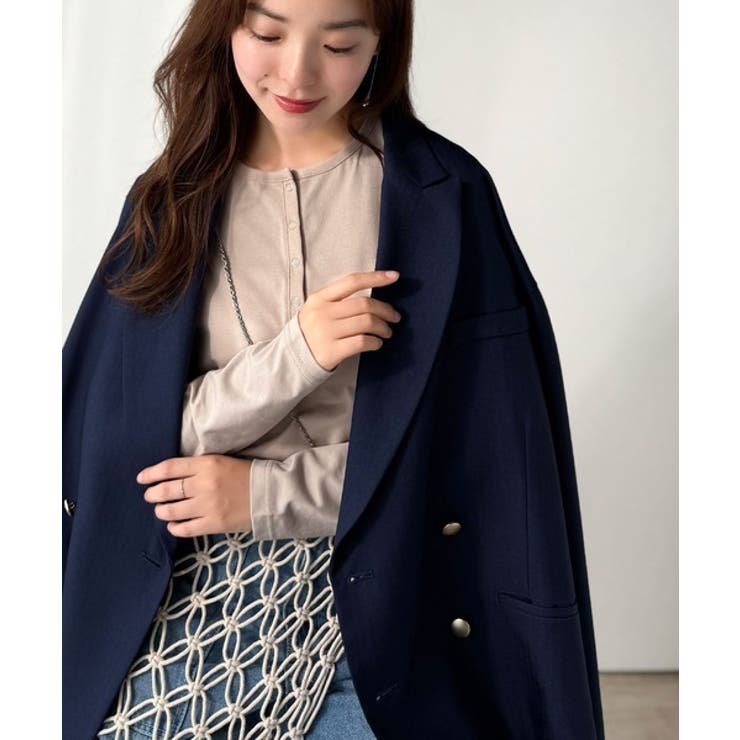 シンプルだからこそ、こだわりたい。シルケット加工ドット釦ヘンリーTシャツ（長袖） | Classical Elf  | 詳細画像47 