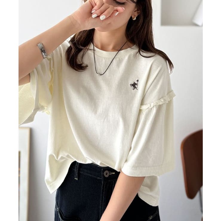 オフ | さらり着やすく、ほどよくキュート。なんでもない日にひとさじの甘さを。綿100％胸… | Classical Elf 