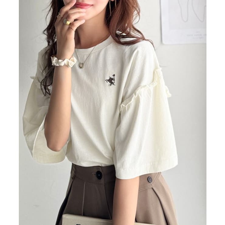 さらり着やすく、ほどよくキュート。なんでもない日にひとさじの甘さを。綿100％胸… | Classical Elf  | 詳細画像8 