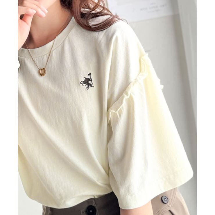 さらり着やすく、ほどよくキュート。なんでもない日にひとさじの甘さを。綿100％胸… | Classical Elf  | 詳細画像12 