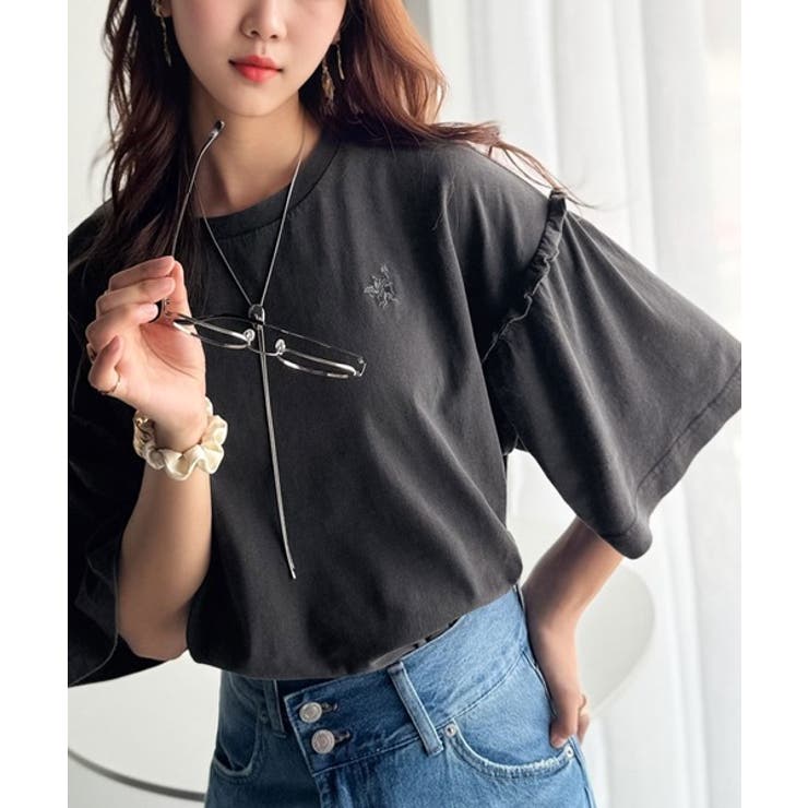 さらり着やすく、ほどよくキュート。なんでもない日にひとさじの甘さを。綿100％胸… | Classical Elf  | 詳細画像21 