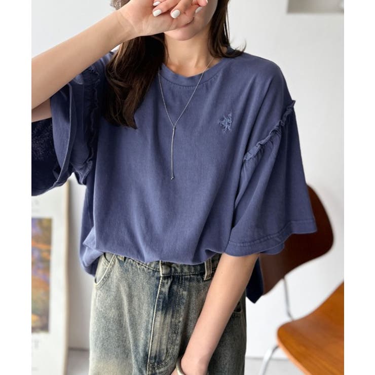 さらり着やすく、ほどよくキュート。なんでもない日にひとさじの甘さを。綿100％胸… | Classical Elf  | 詳細画像31 