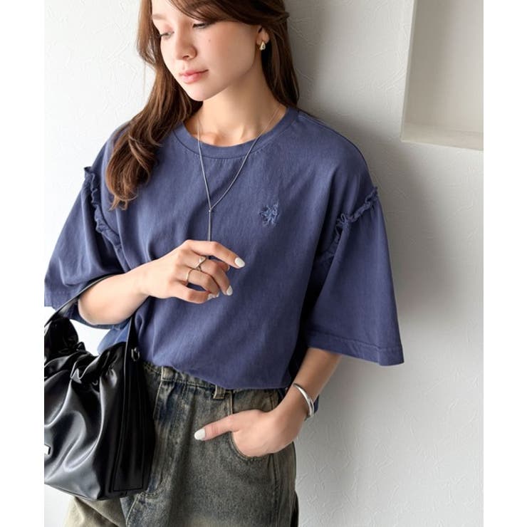 さらり着やすく、ほどよくキュート。なんでもない日にひとさじの甘さを。綿100％胸… | Classical Elf  | 詳細画像34 