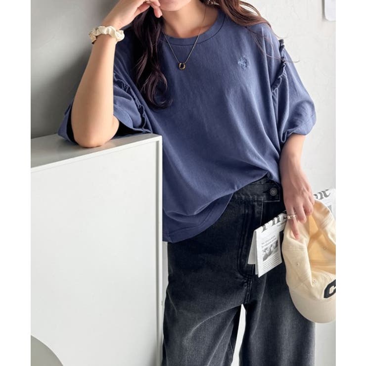 さらり着やすく、ほどよくキュート。なんでもない日にひとさじの甘さを。綿100％胸… | Classical Elf  | 詳細画像40 