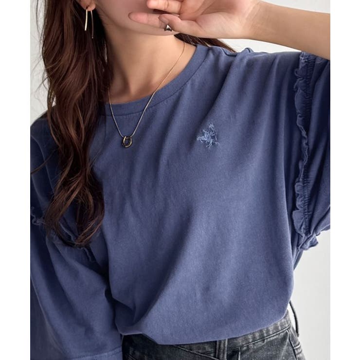 さらり着やすく、ほどよくキュート。なんでもない日にひとさじの甘さを。綿100％胸… | Classical Elf  | 詳細画像43 