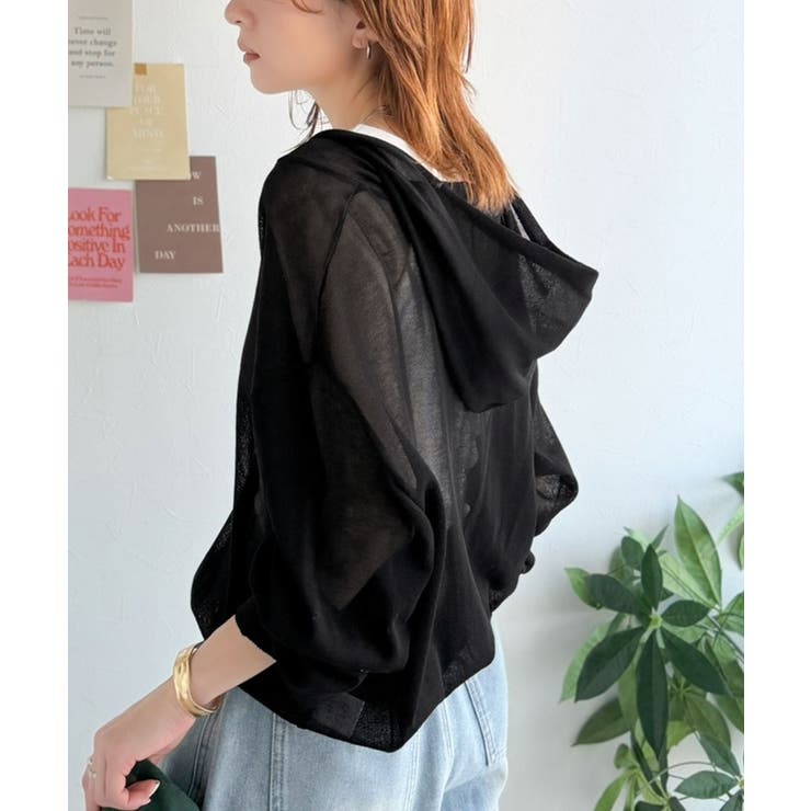 透け感を楽しむ大人のサマーニット♪リラックスシルエットで体型カバーも◎シアーサマ… | Classical Elf  | 詳細画像11 