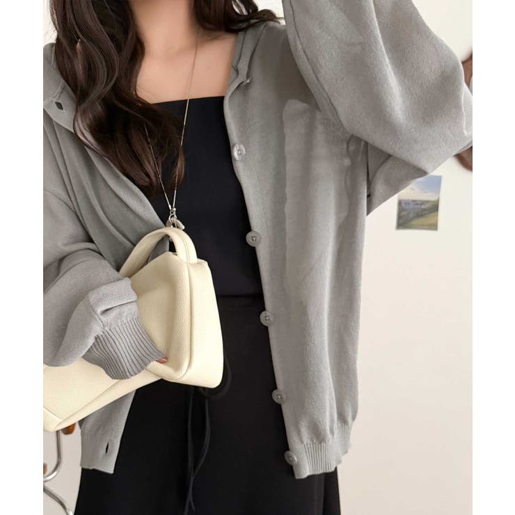 透け感を楽しむ大人のサマーニット♪リラックスシルエットで体型カバーも◎シアーサマ… | Classical Elf  | 詳細画像20 