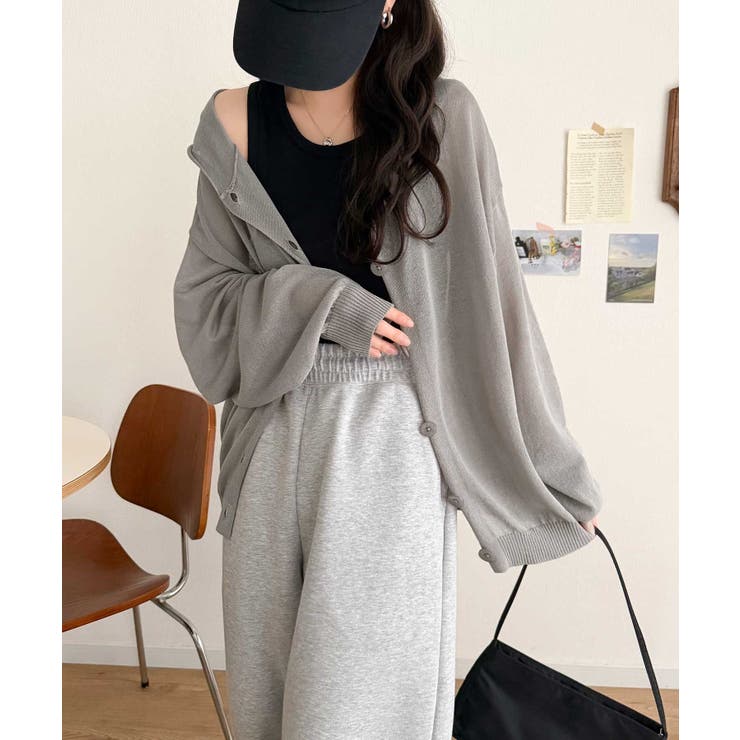 透け感を楽しむ大人のサマーニット♪リラックスシルエットで体型カバーも◎シアーサマ… | Classical Elf  | 詳細画像21 