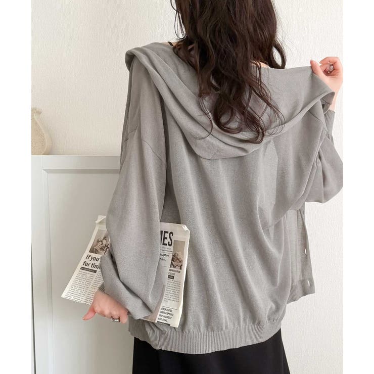 透け感を楽しむ大人のサマーニット♪リラックスシルエットで体型カバーも◎シアーサマ… | Classical Elf  | 詳細画像23 