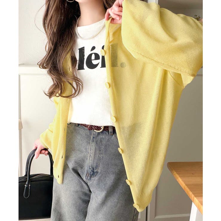 透け感を楽しむ大人のサマーニット♪リラックスシルエットで体型カバーも◎シアーサマ… | Classical Elf  | 詳細画像28 