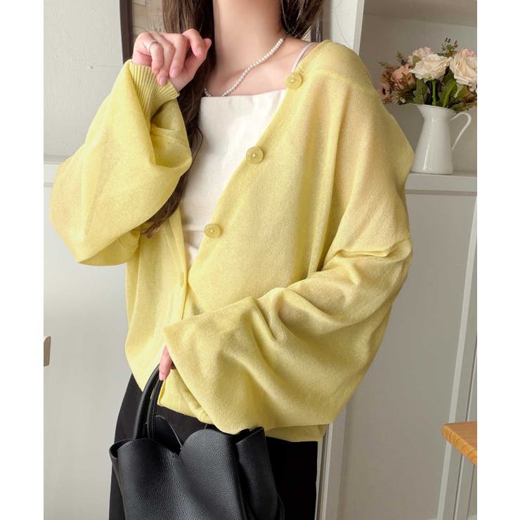 透け感を楽しむ大人のサマーニット♪リラックスシルエットで体型カバーも◎シアーサマ… | Classical Elf  | 詳細画像33 